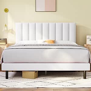 BED QUEEN SIZE- WHITE ( BE028201) (similar to the picture)