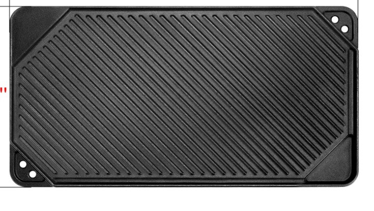 Cast iron plate for grill model GGC K13