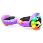 Jetson Litho X Hoverboard | Weight Limit up to 220 lb, Ages 12+ | Purple | Lava LED technology, Light-Up Deck, Illuminated Rims, Illuminated Tires, 500-Watt Motor | Top Speed of 10 MPH | Range up to 10 Miles | 5 Hour Charge Time | 36V, 2.0Ah lithium-ion Battery | UL Certified
