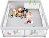Fodoss Baby Playpen, Playpen for Babies and Toddlers, 47x47inch Small Baby Play Pen,Toddler Playpen for Apartment,Play Yard for Baby,Baby Activity Play Fence, Extra Large Baby Playard