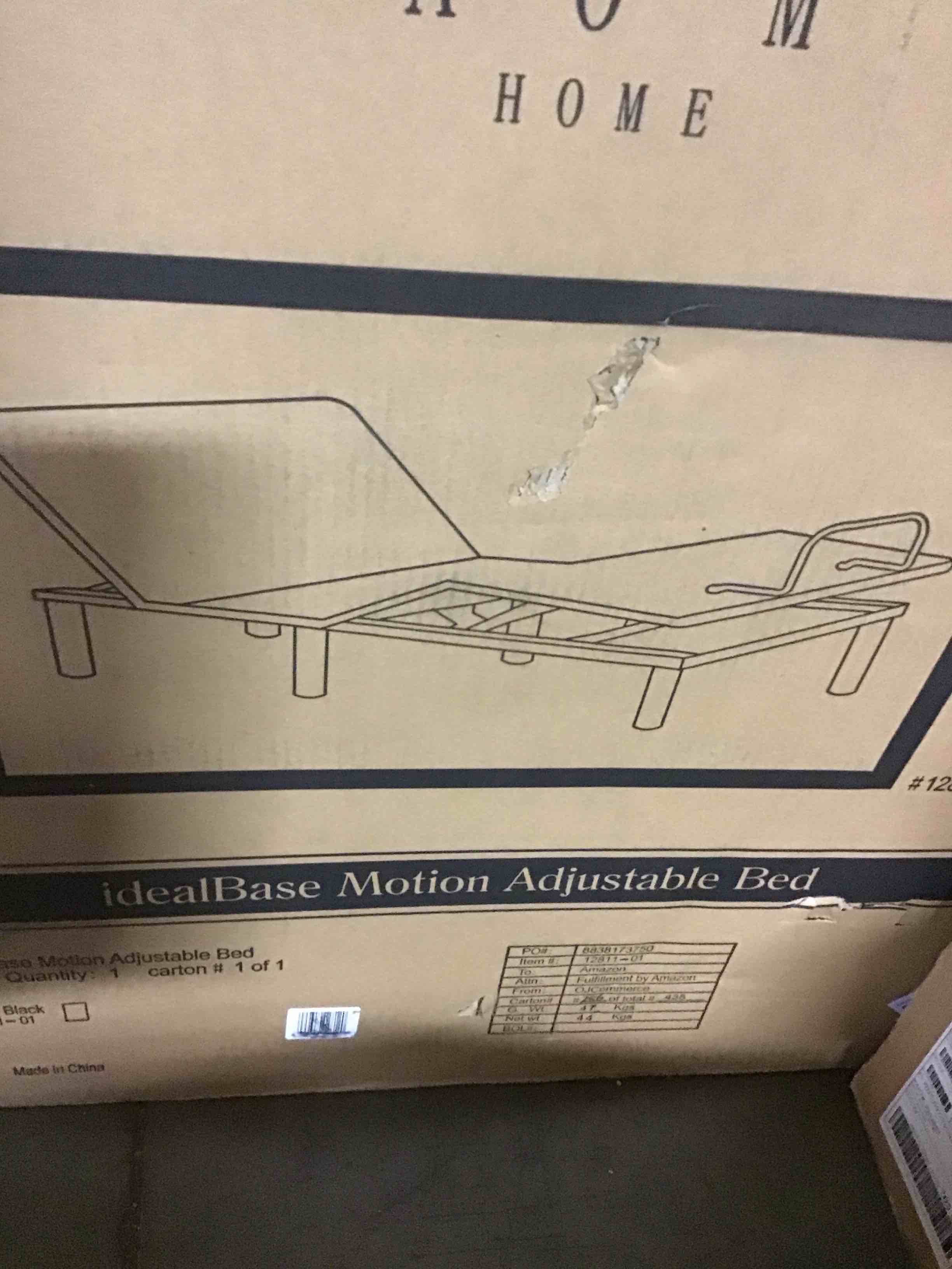 idea Base Motion Adjustable Bed 12811-01