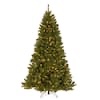 7 ft. North Valley Spruce Hinged Artificial Christmas Tree with 500 Clear Lights (NRV7-300-70)