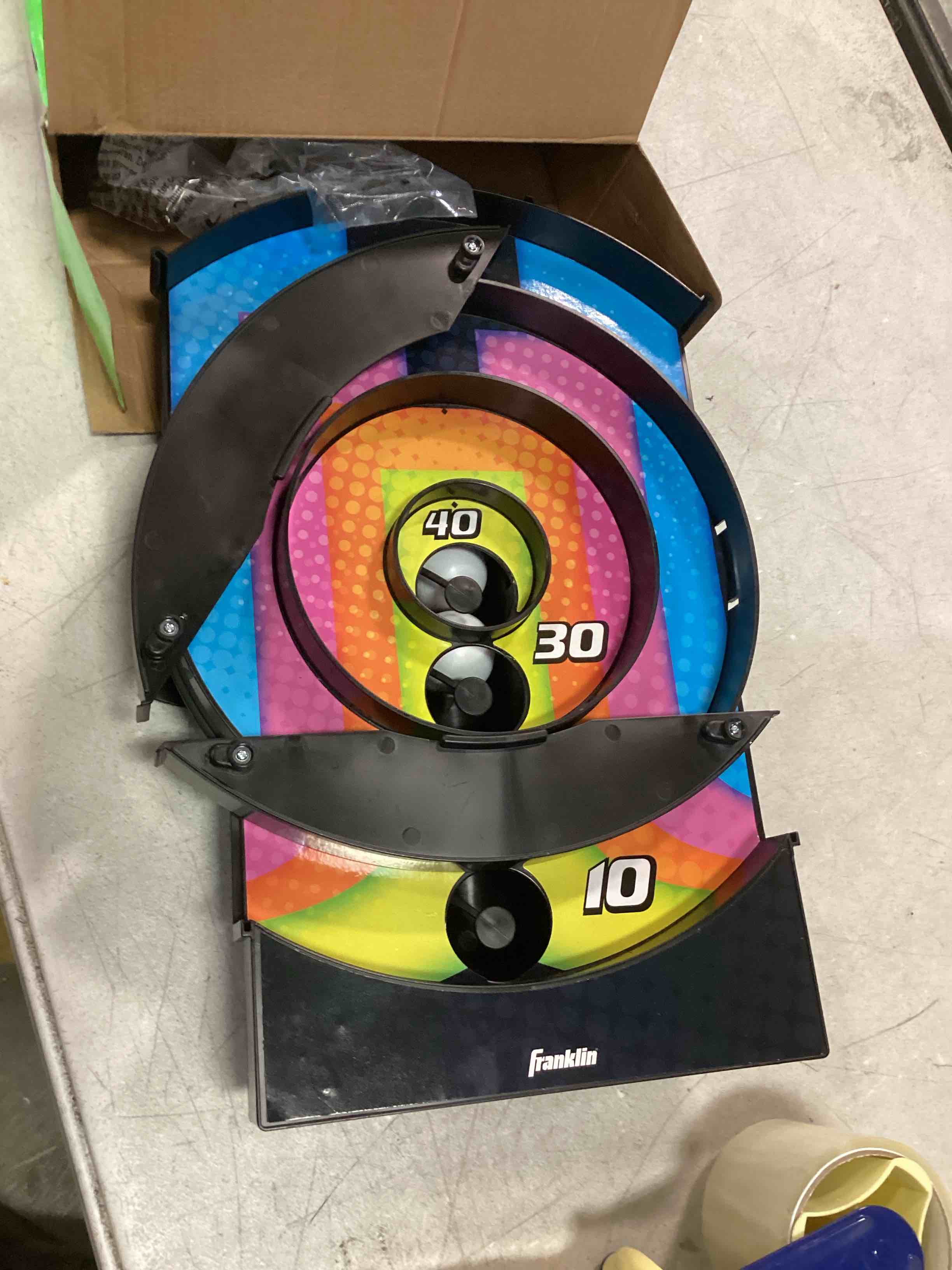 Franklin Sports Whirl Ball Game Gameroom Ball Rolling Game for Kids