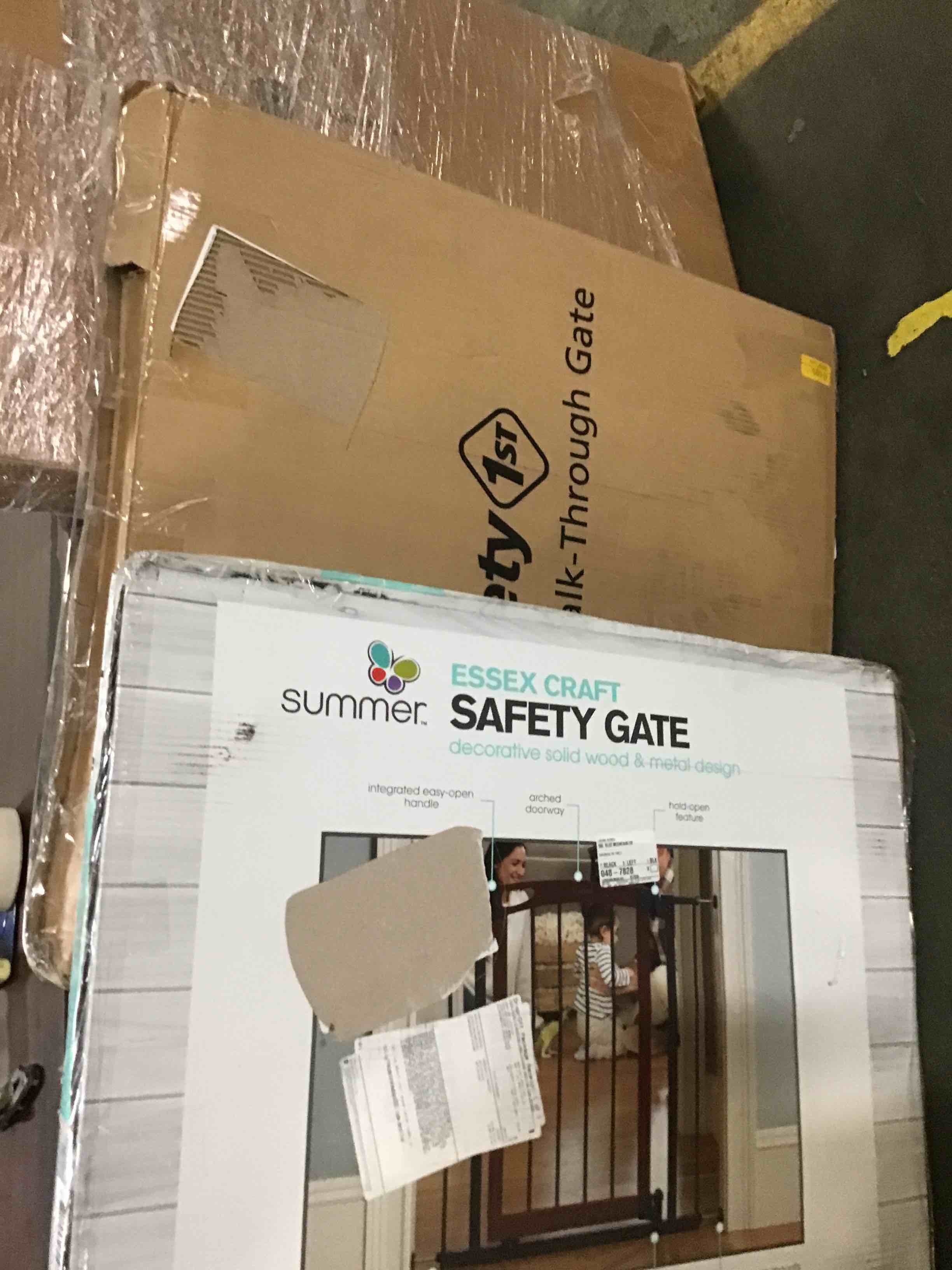 assorted baby gates