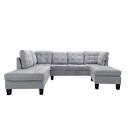 CLASSIC 3-PIECE SECTIONAL AND OTTOMAN SET