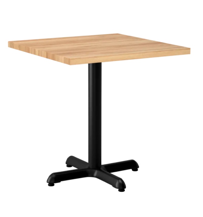 PREMIUM SOLID WOOD PLANK RESTAURANT TABLE (incomplete) table top only 