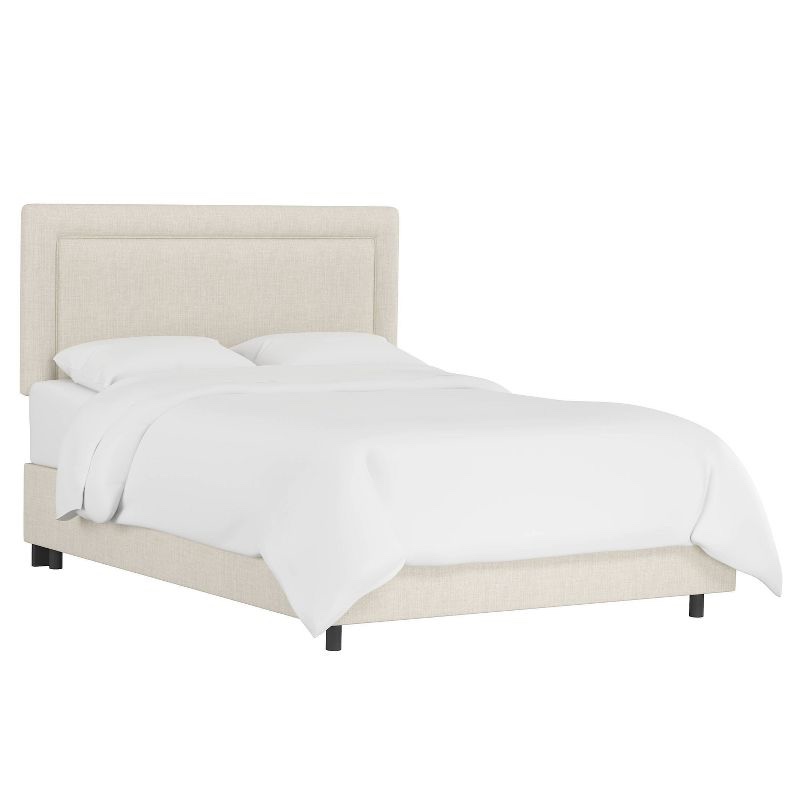 Empire Linen Upholstered Bed - Skyline Furniture (Headboard Only)(size unknown)