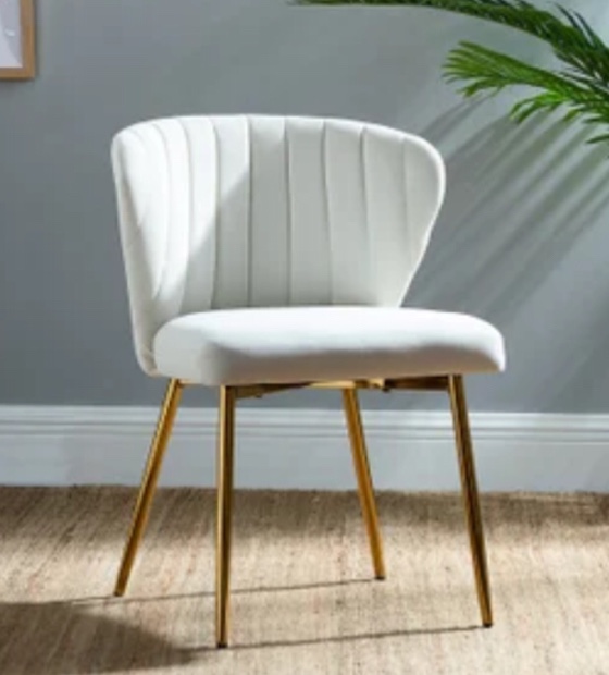 Luna Side chair ivory 