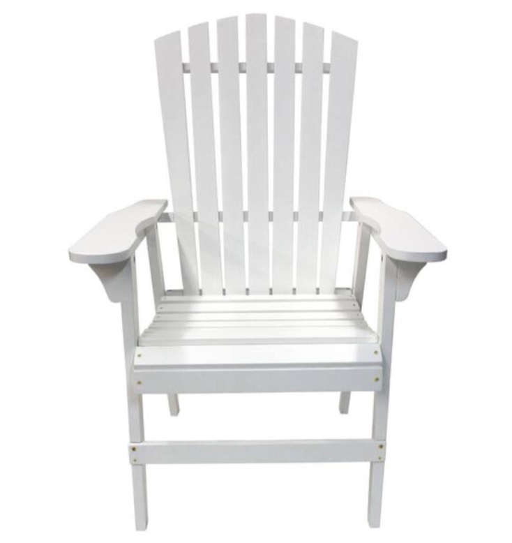 Over-Sized Adirondack chair White 