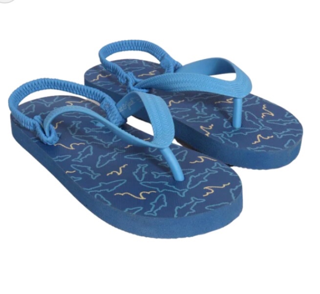 Toddler Adrian Slip-On Flip Flop Sandals - Cat & Jack Blue XL