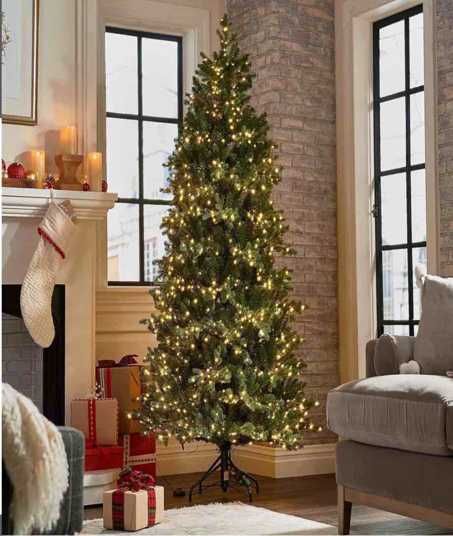 Home Reflections 6.5in Green Color Tree w/ Fairy Lights