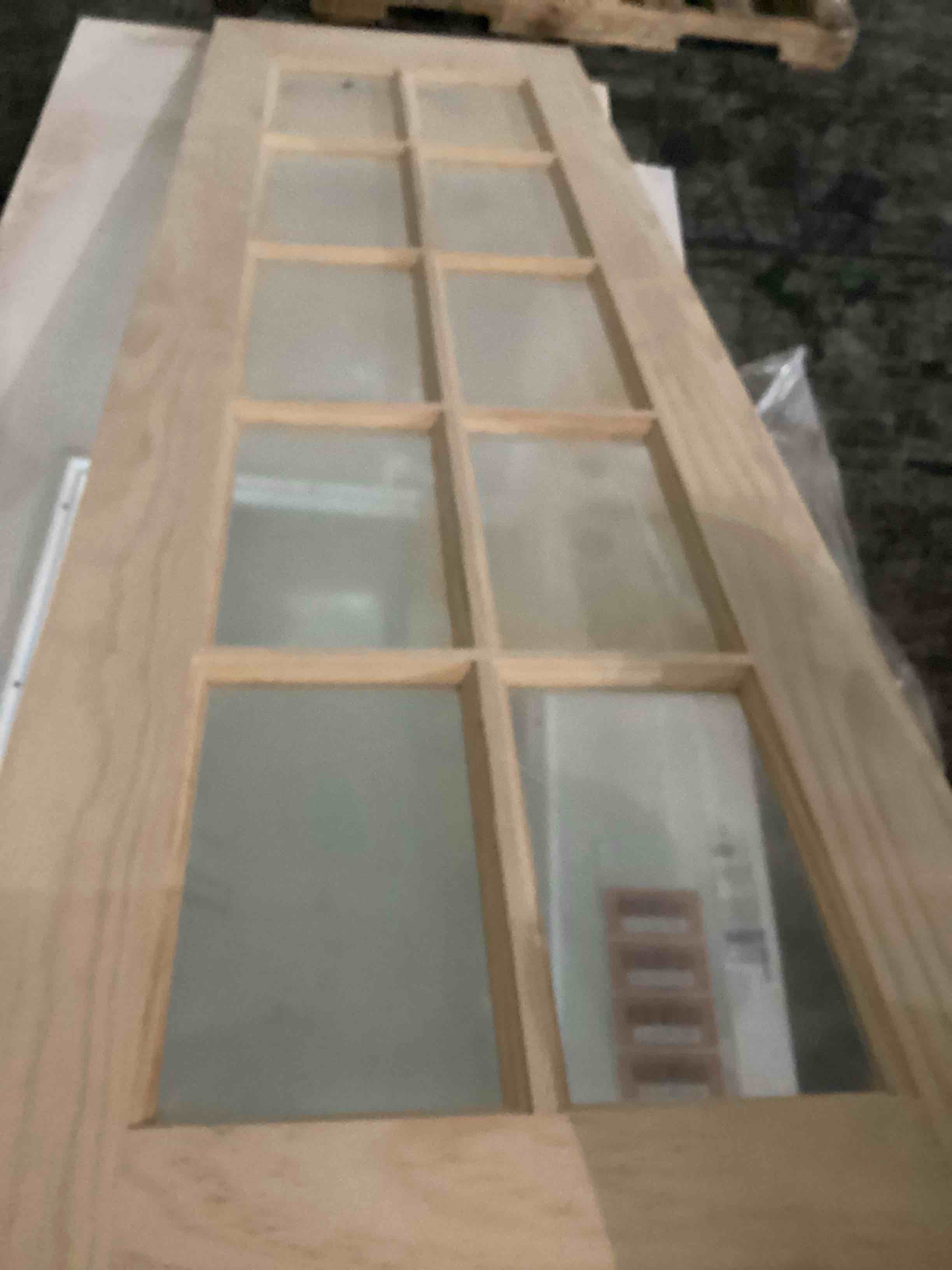 10 Lite Pine Door 1 3/8 x 24 x 80;