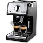 De'Longhi A-3220-RMB Espresso Cappuccino Maker Manual Frother, Black