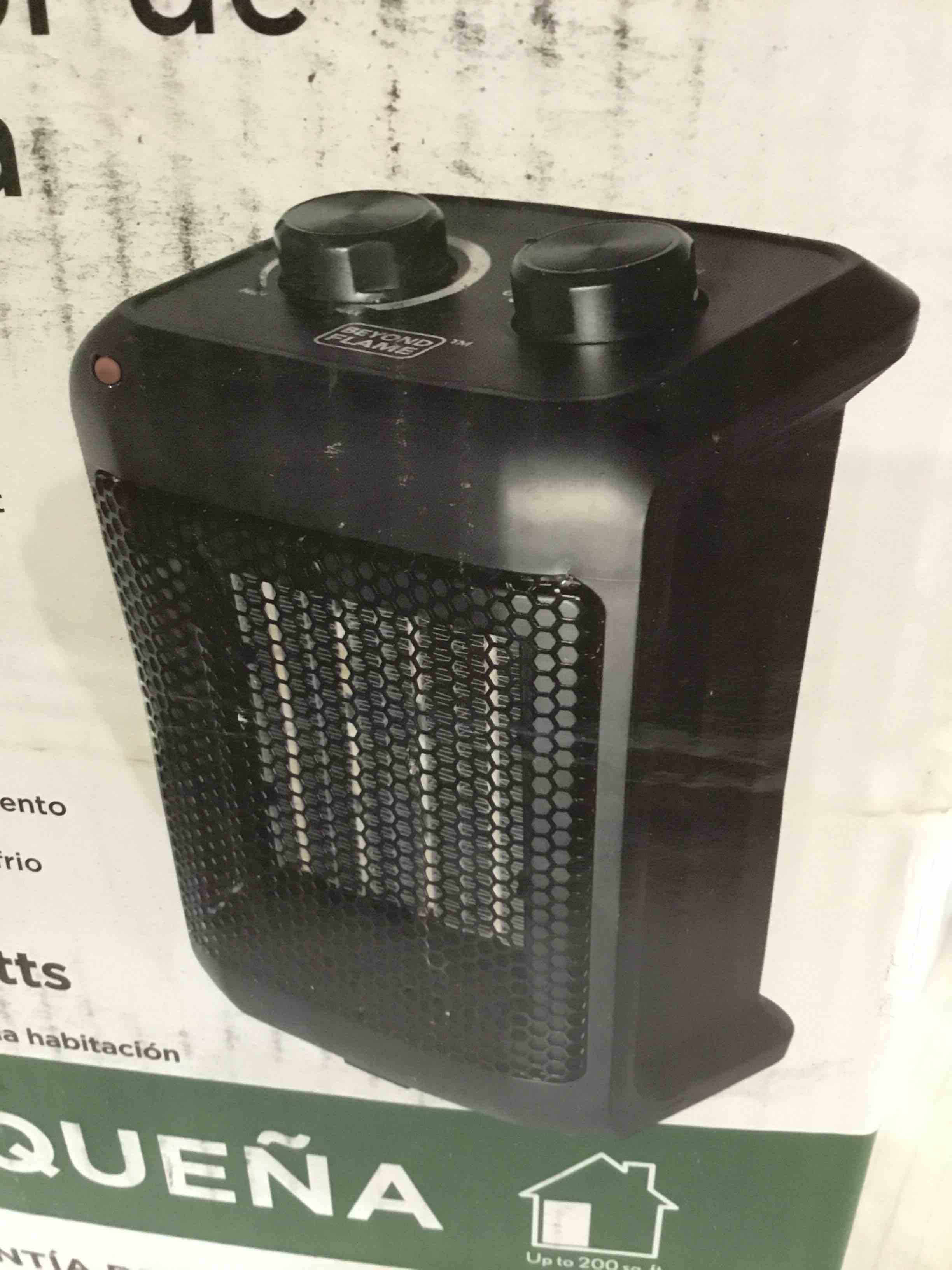 Beyond Flame Ceramic Heater 1500 watts