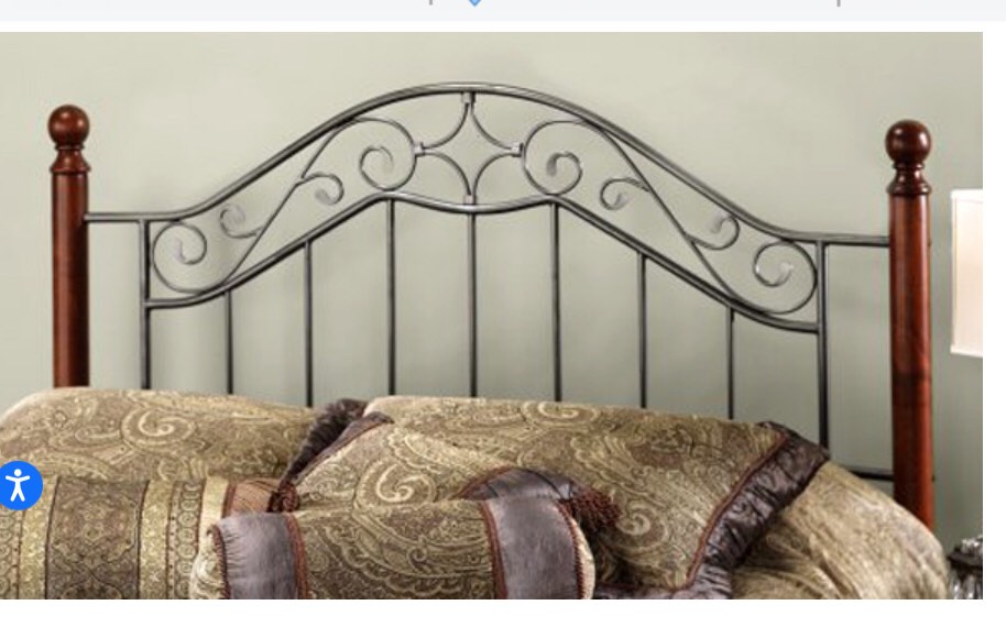 hillsdale furniture martino hb wood posts (wooden posts only)