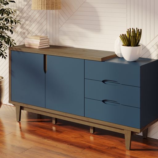 DG casa Dissu Sideboard Walnut GREY 