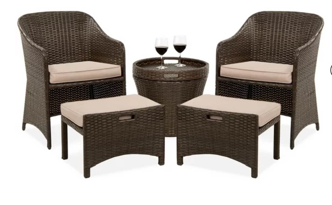 Outdoor Patio setting set (similar to stock photo incomplete) 