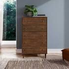 5 drawer chest brown 