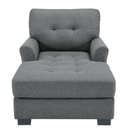 Glenvar Upholstered Chaise Lounge ( incomplete box only B ) 