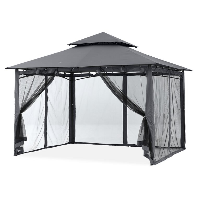 11 Ft. W x 11 Ft. D Metal Patio Gazebo
