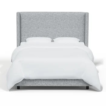 Hanson Upholstered Wingback Headboard Queen