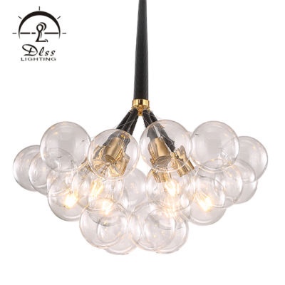 Bubble Project Creative Clear Glass Decorative LED Pendant Light