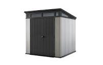 Artisan 7x7 Outdoor Storage Shed - Grey ( Incomplete Box 1/2 only ) 