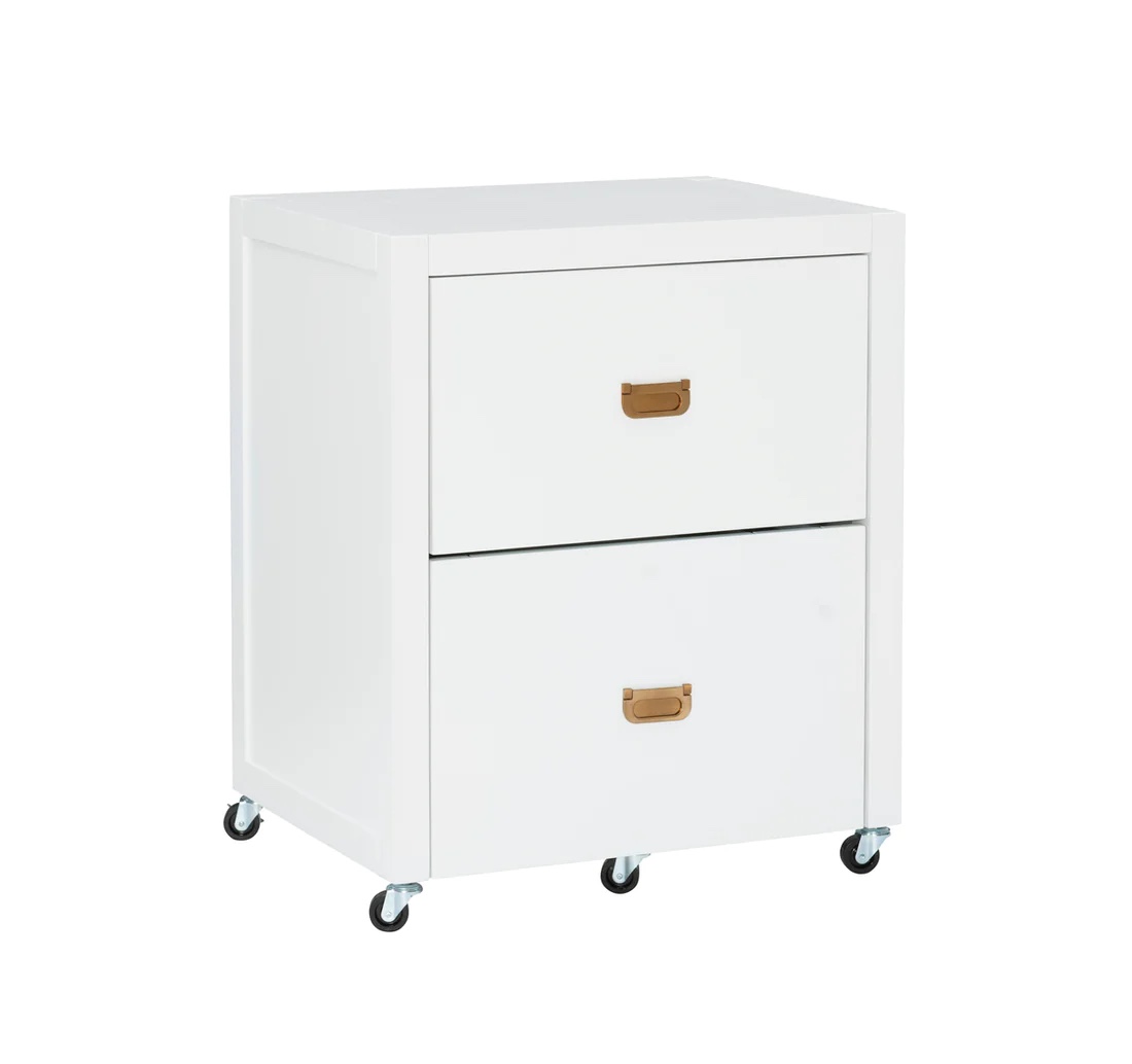Peggy White File Cabinet