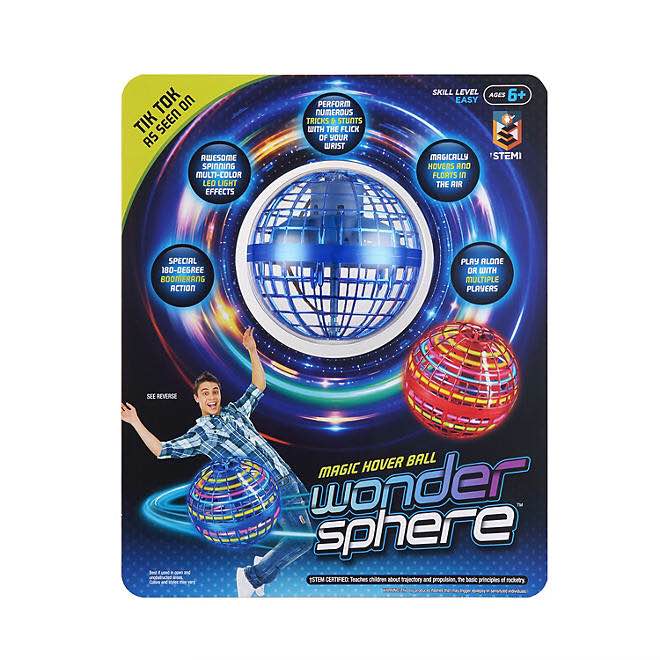 Wonder Sphere Magic Hover Ball (Blue)