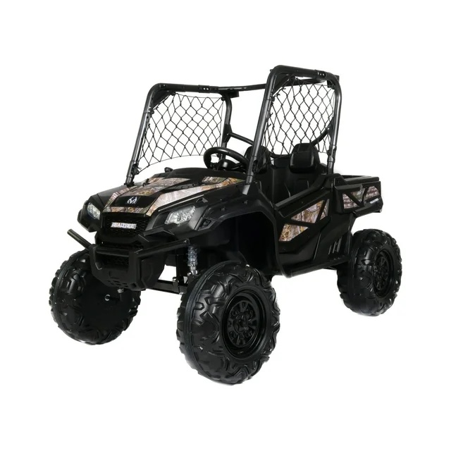 Realtree XD UTV 24V battery-operated ride-on with remote, MP3,USB for Kids 3+ years