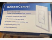 Panasonic Whisper Control Switches 3 Function:On/Off Fan, Light, Night Light New