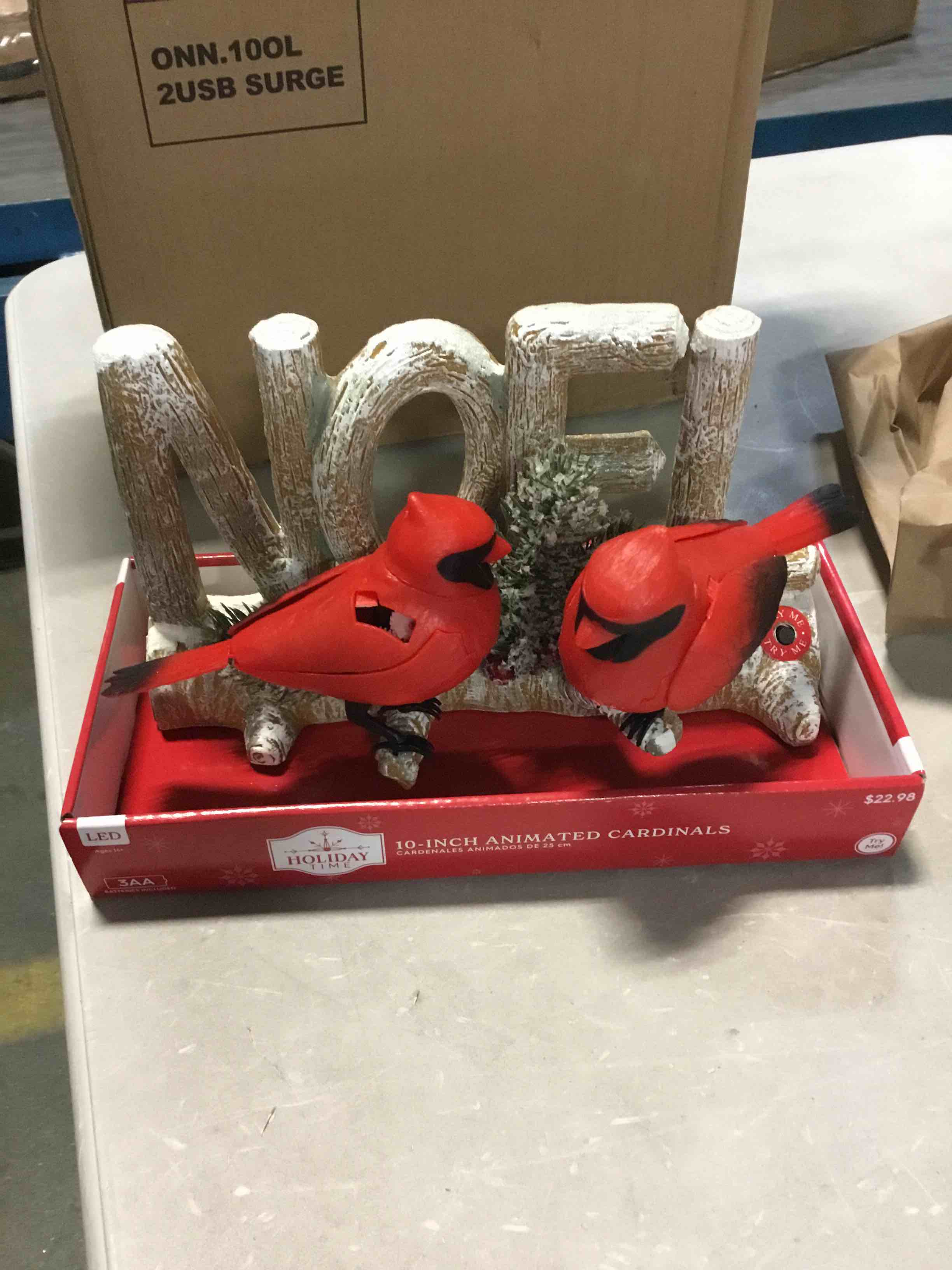 10 INCH ANIMATED CARDINALS