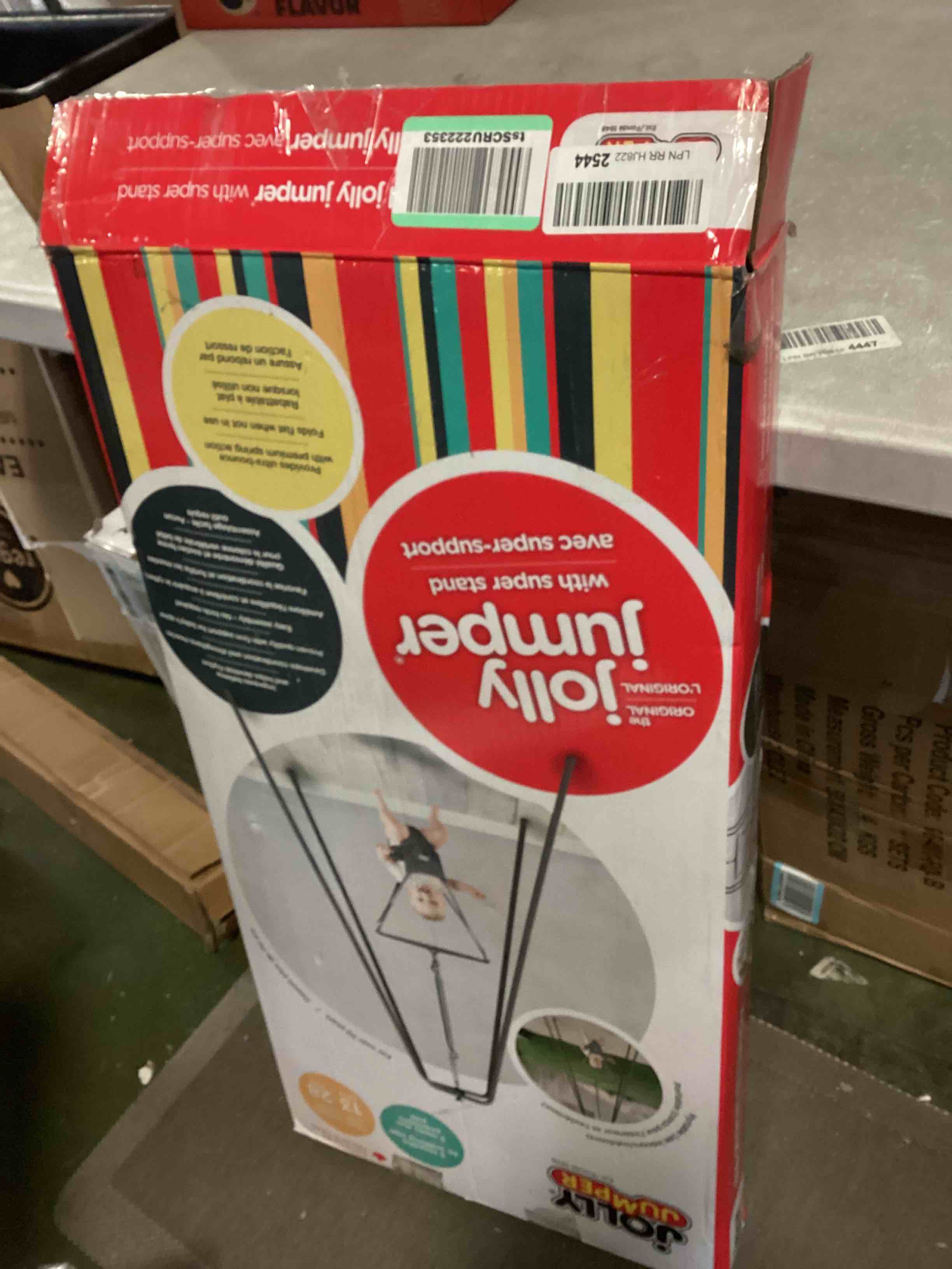 Jolly Jumper The Original Baby Exerciser with Super Stand for Active