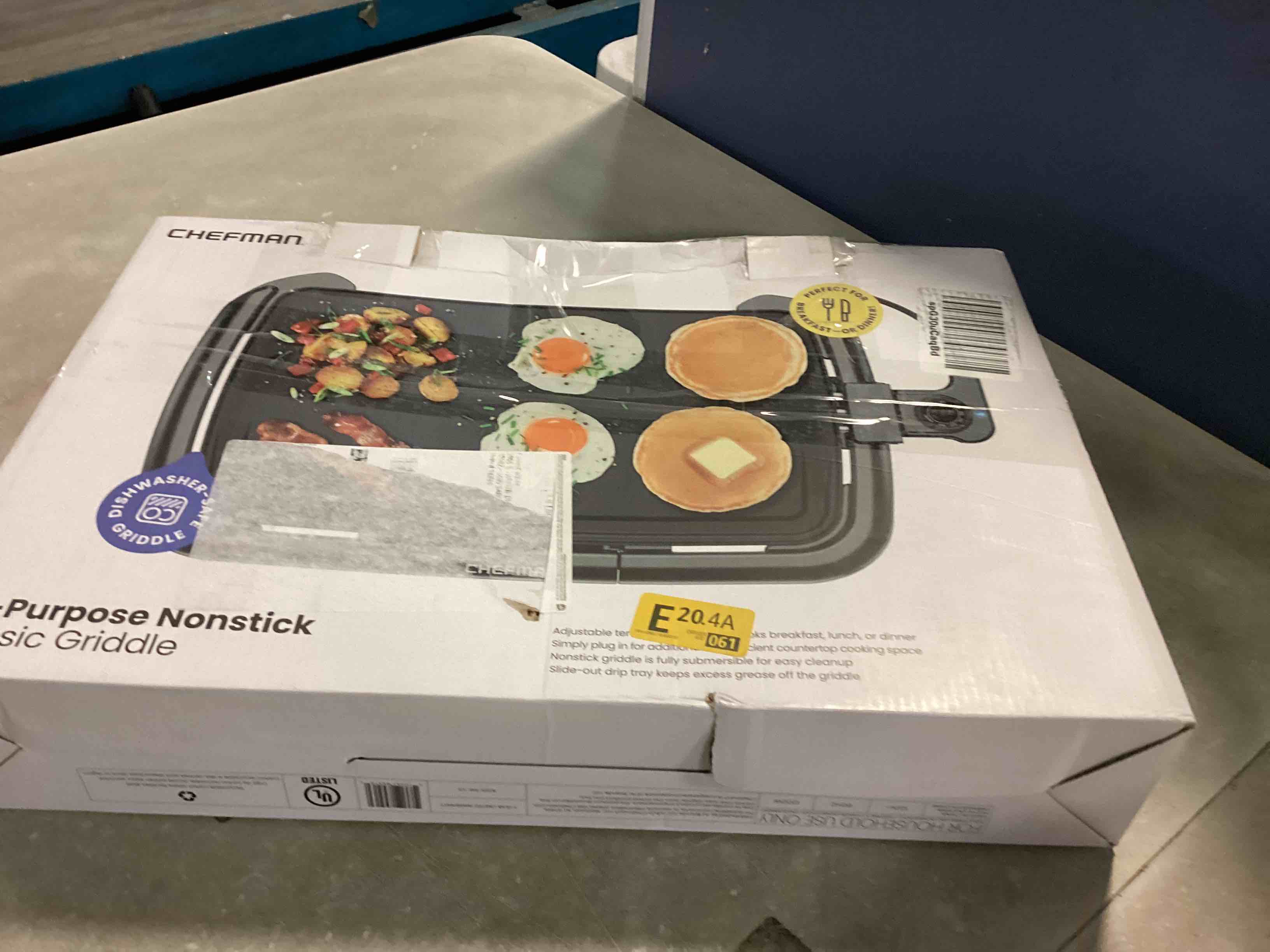 Chefman Electric Griddle with Removable Temperature Control, Immersible