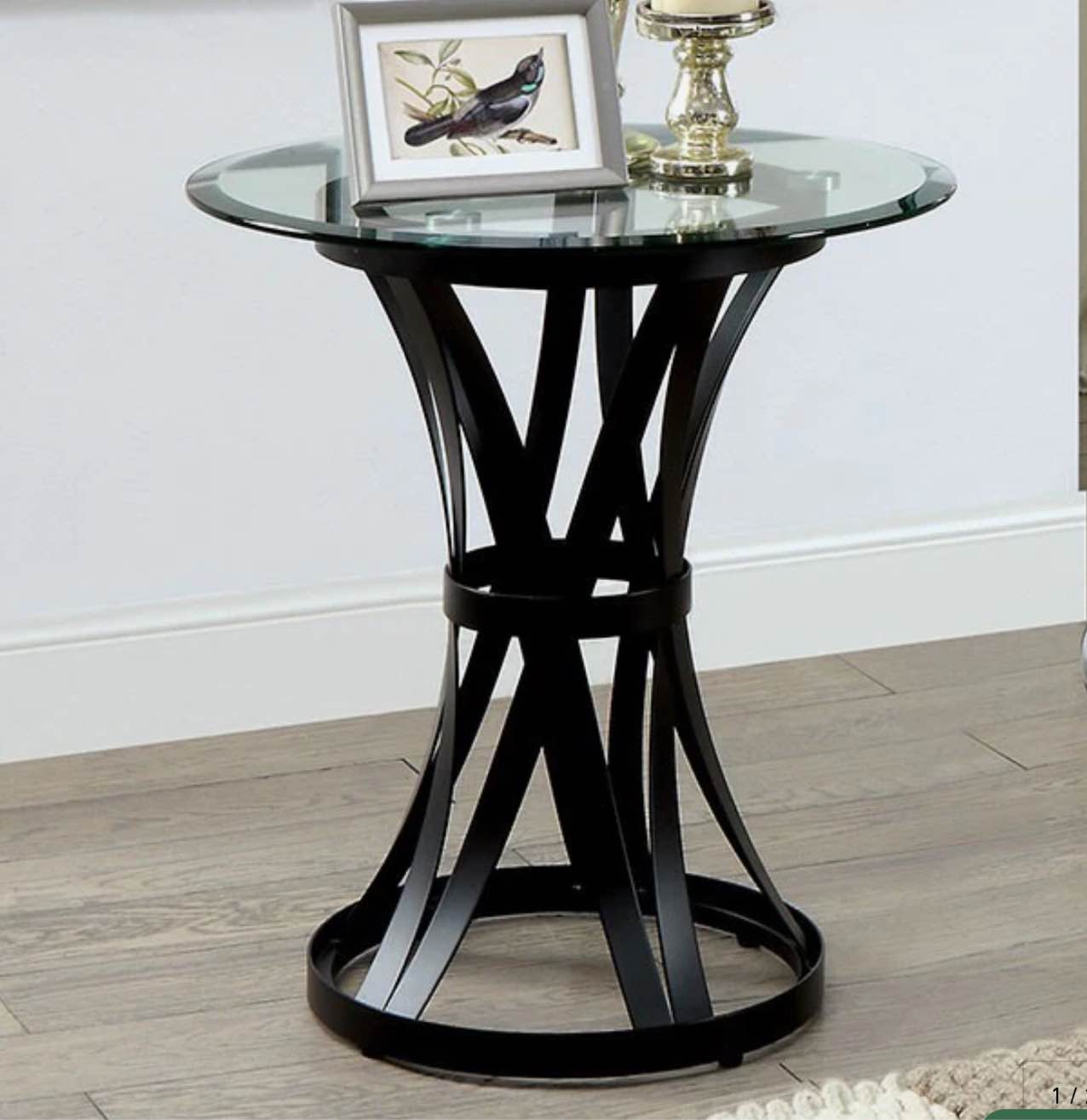 Oviola End Table similar ( Base Only ,INCOMPLETE) 