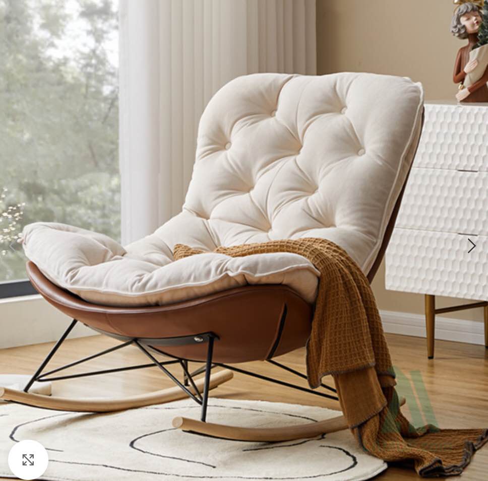 Centreville Rocking Lounge Chair( incomplete); 