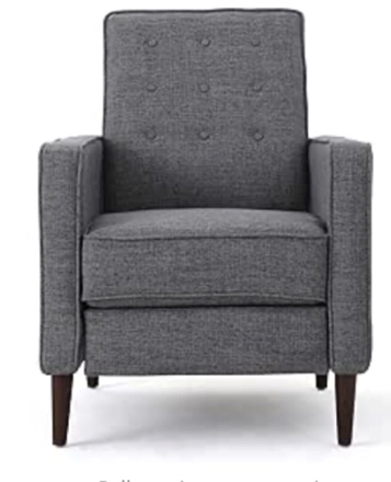 Home Mervynn Mid-Century Modern Fabric Recliners