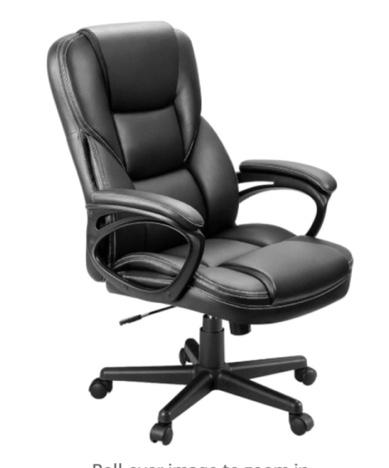 Office Comfy Ergonomic Executive Chair (similar to stock photo) 