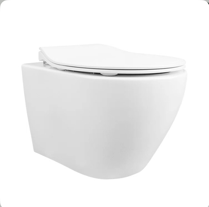 DV-1F0069-CF 2-Piece Toilet Elongated Dual-Flush Wall Mounted Toilet With Concealed In-Wall Tank