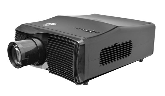 LED Widescreen Projector, 1080p Support, Up To 100-Inch Projection Display View, Built-In Speakers, HDMI, VGA, RCA, YPbPr Inputs, Remote Control PRJLE44 