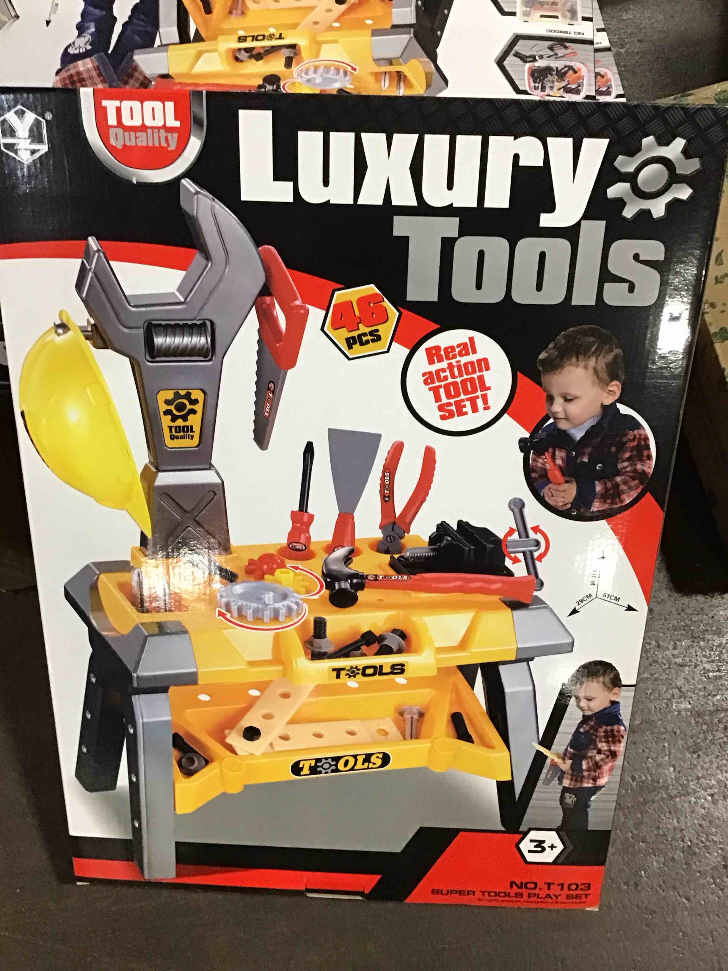  48 piece tool set for boys with bench Pictures similar
