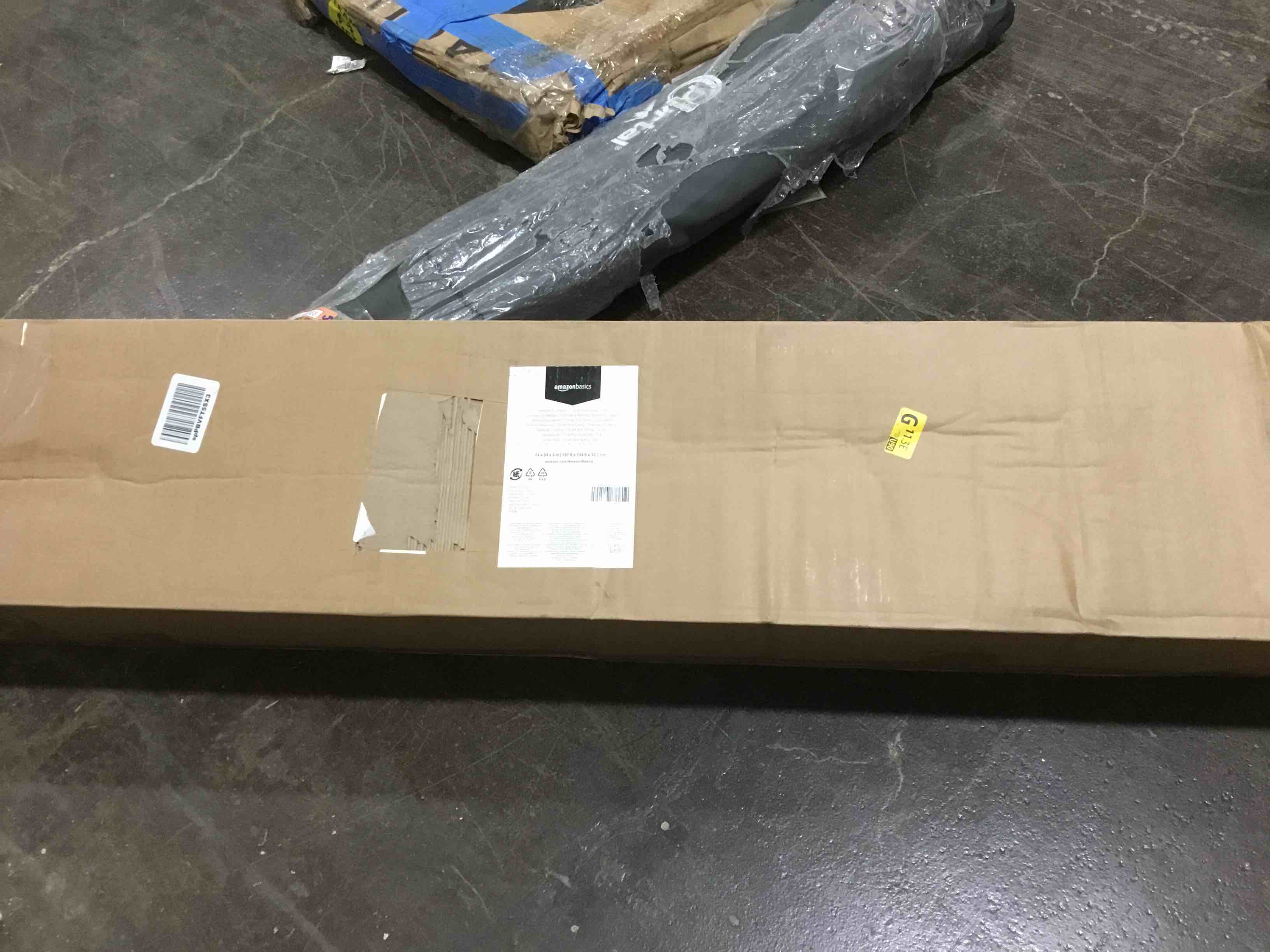 Amazon Basics Smart Box Spring Bed Base, 5Inch Mattress Foundation