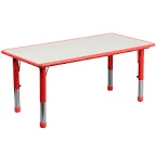activity table YU-YCY-060-RED-GG, TOP ONLY
