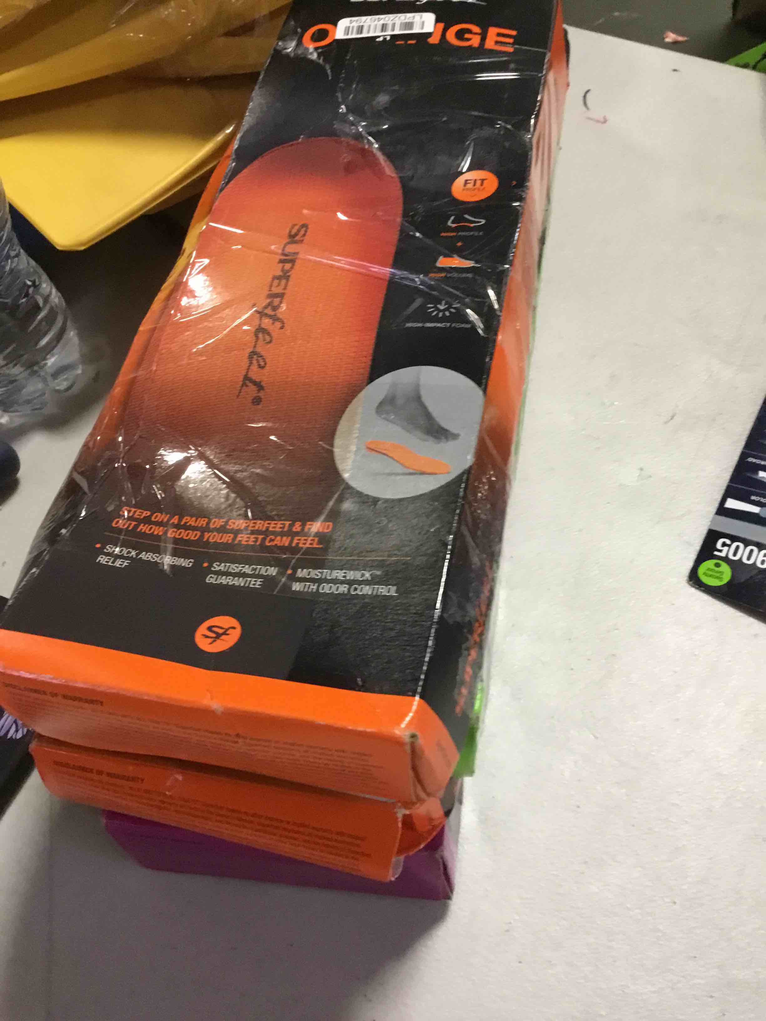 Superfeet All-Purpose High Impact Support Insoles Sizes can vary.