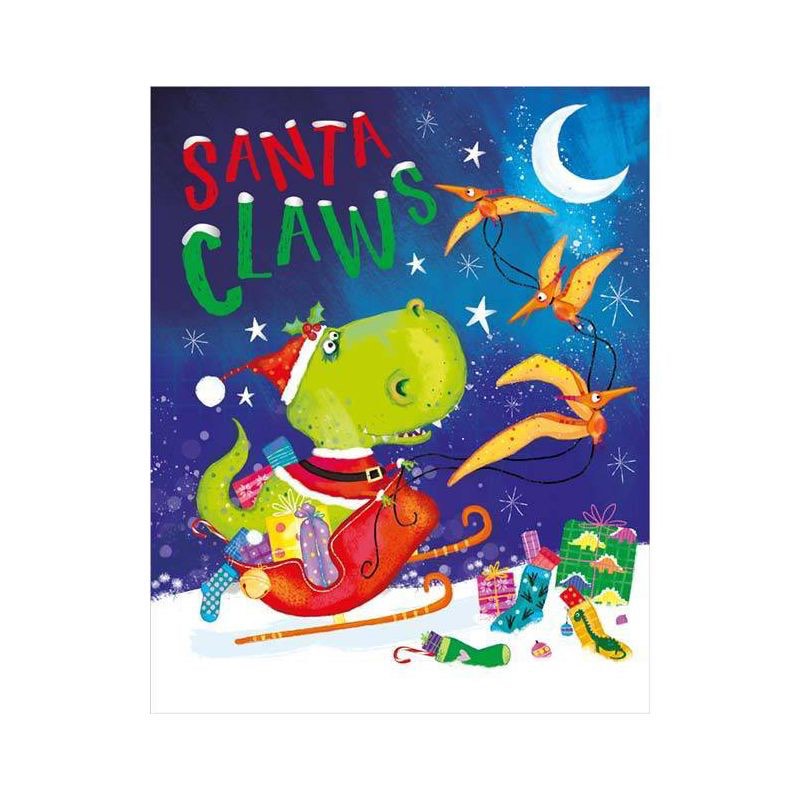 (( Case of pack 13))Santa Claws- by Rosie Greening (Hardcover)