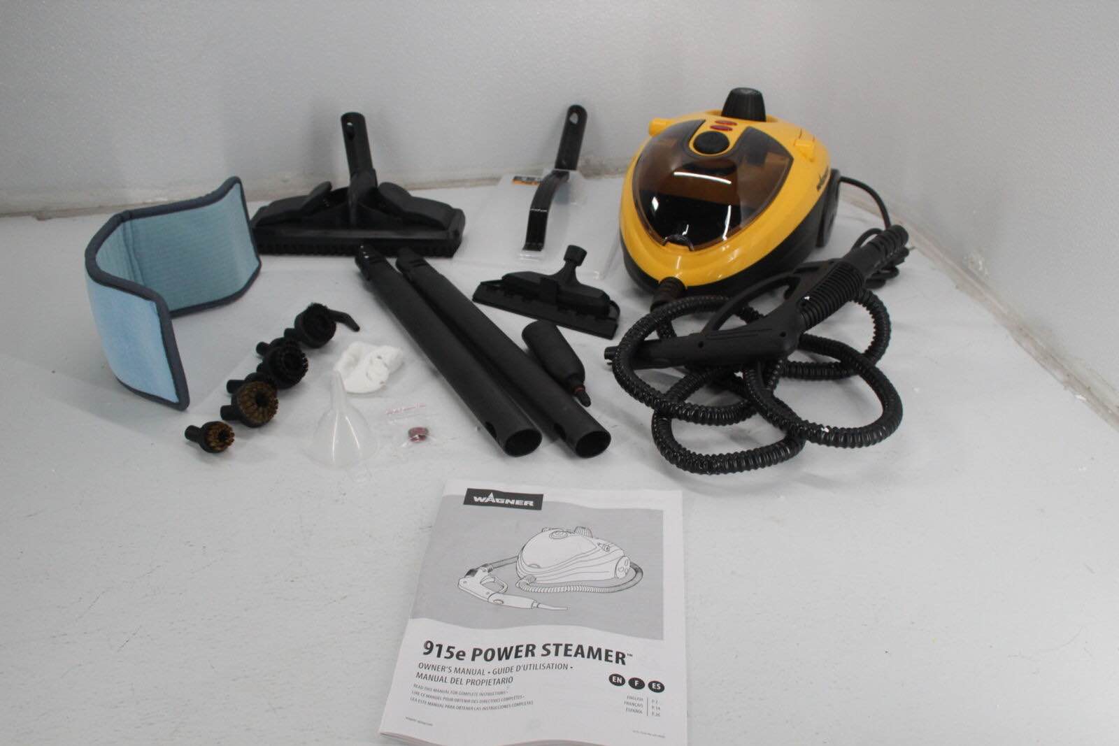 Wagner Spraytech 2412427 Multipurpose Power Steamer w Storage Compartment