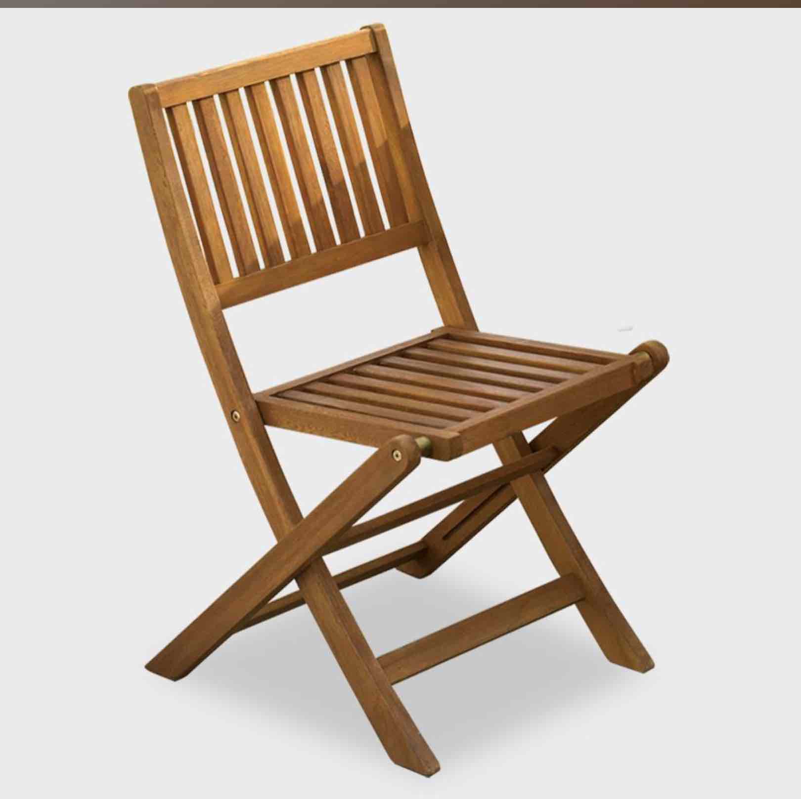 Extra Stowable Chair For The Gateleg Patio Table And Six Stowable Chairs