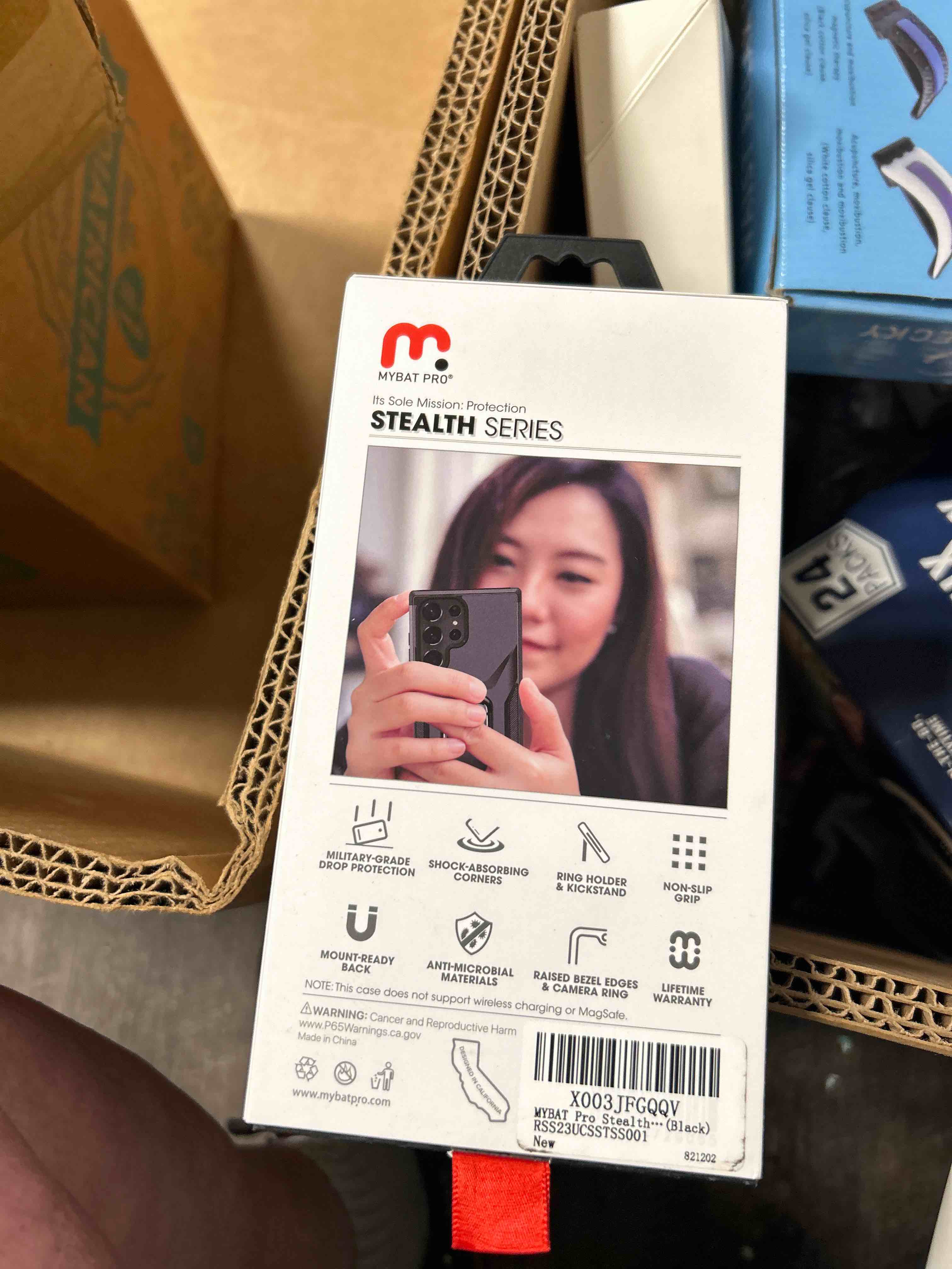 My bat pro steel series phone case black