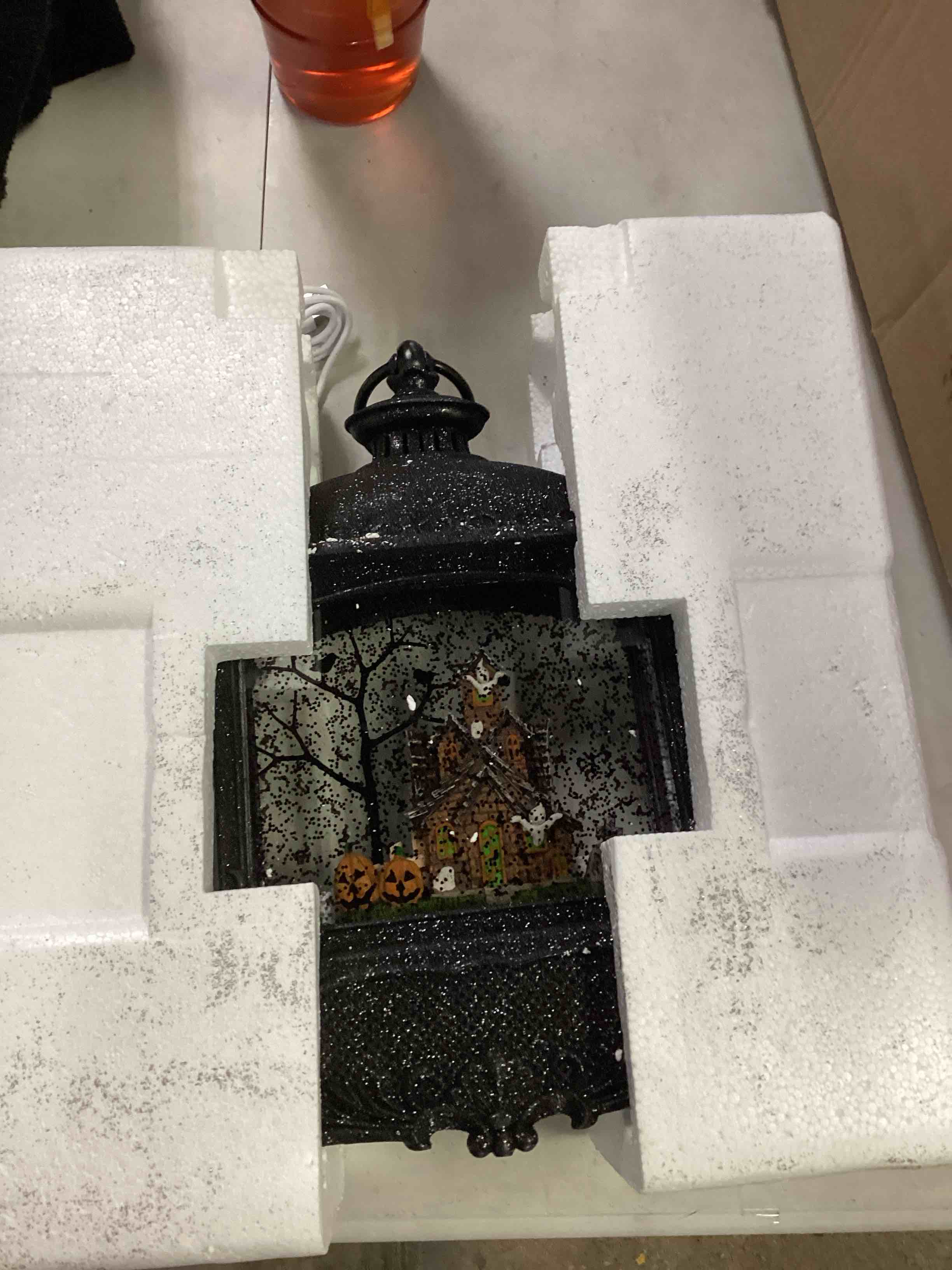 Halloween Snow Globe