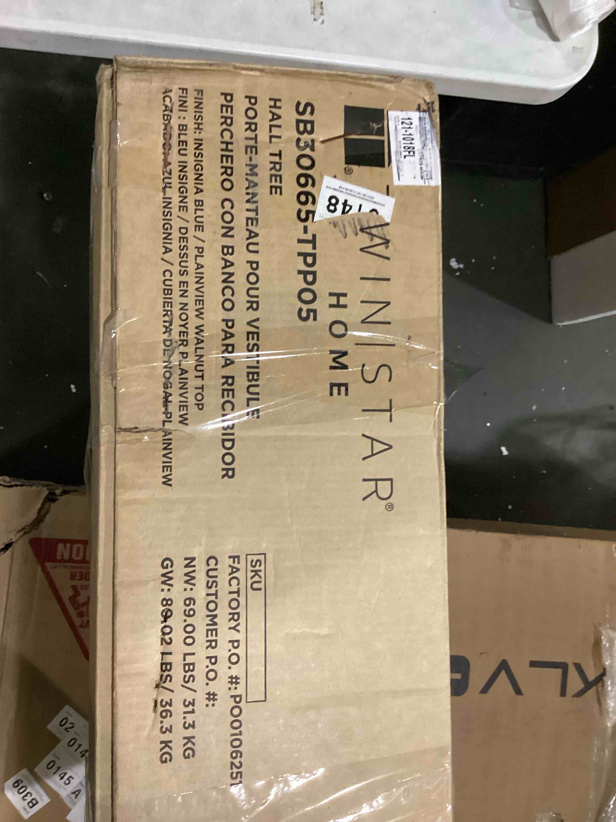 Cleobury Hall Tree with Bench and Shoe Storage